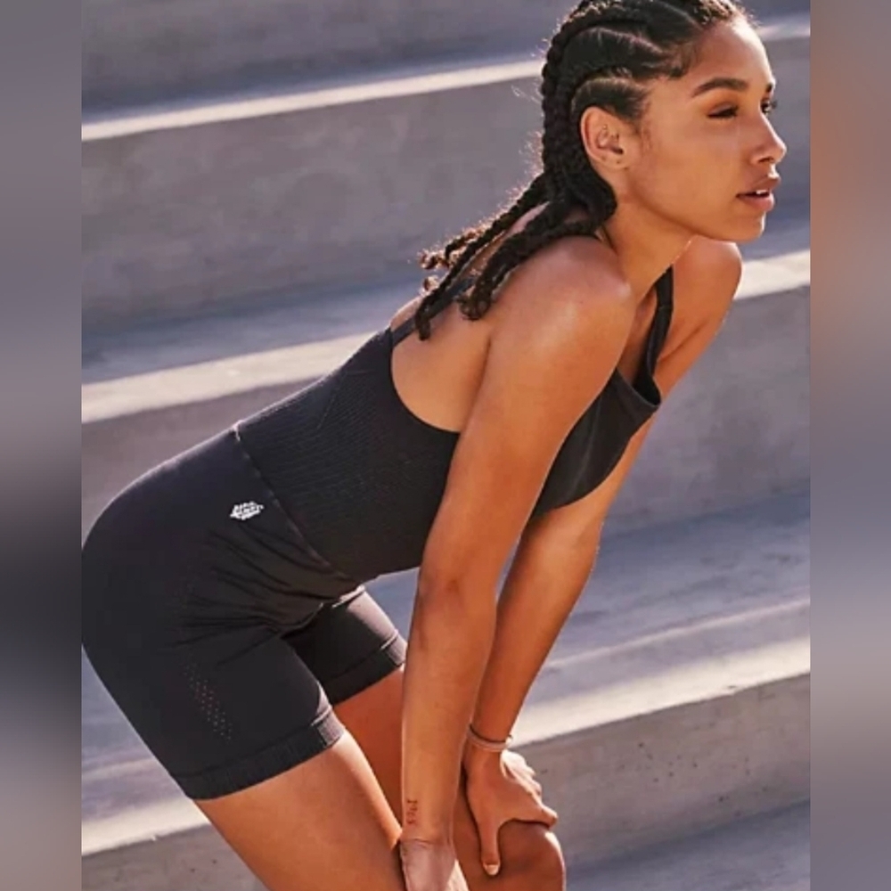 Free People "Good Karma" Runsie- In Black Stonewash